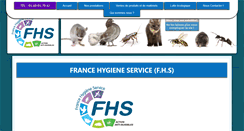 Desktop Screenshot of france-hygiene-service.com